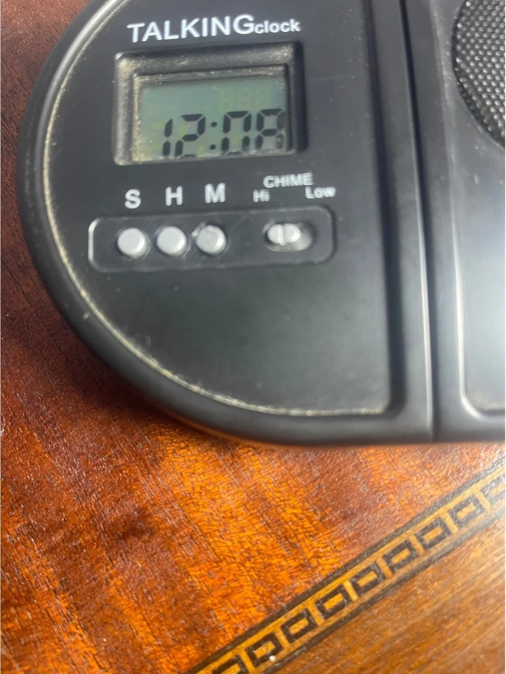 Vintage Taking Clock Talking Digital Clock with Speaker and Chime Function